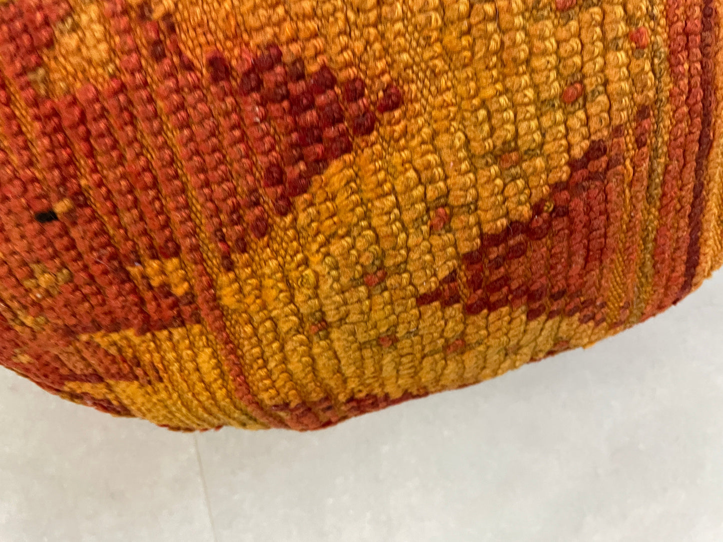 Round moroccan pouf cover - R46