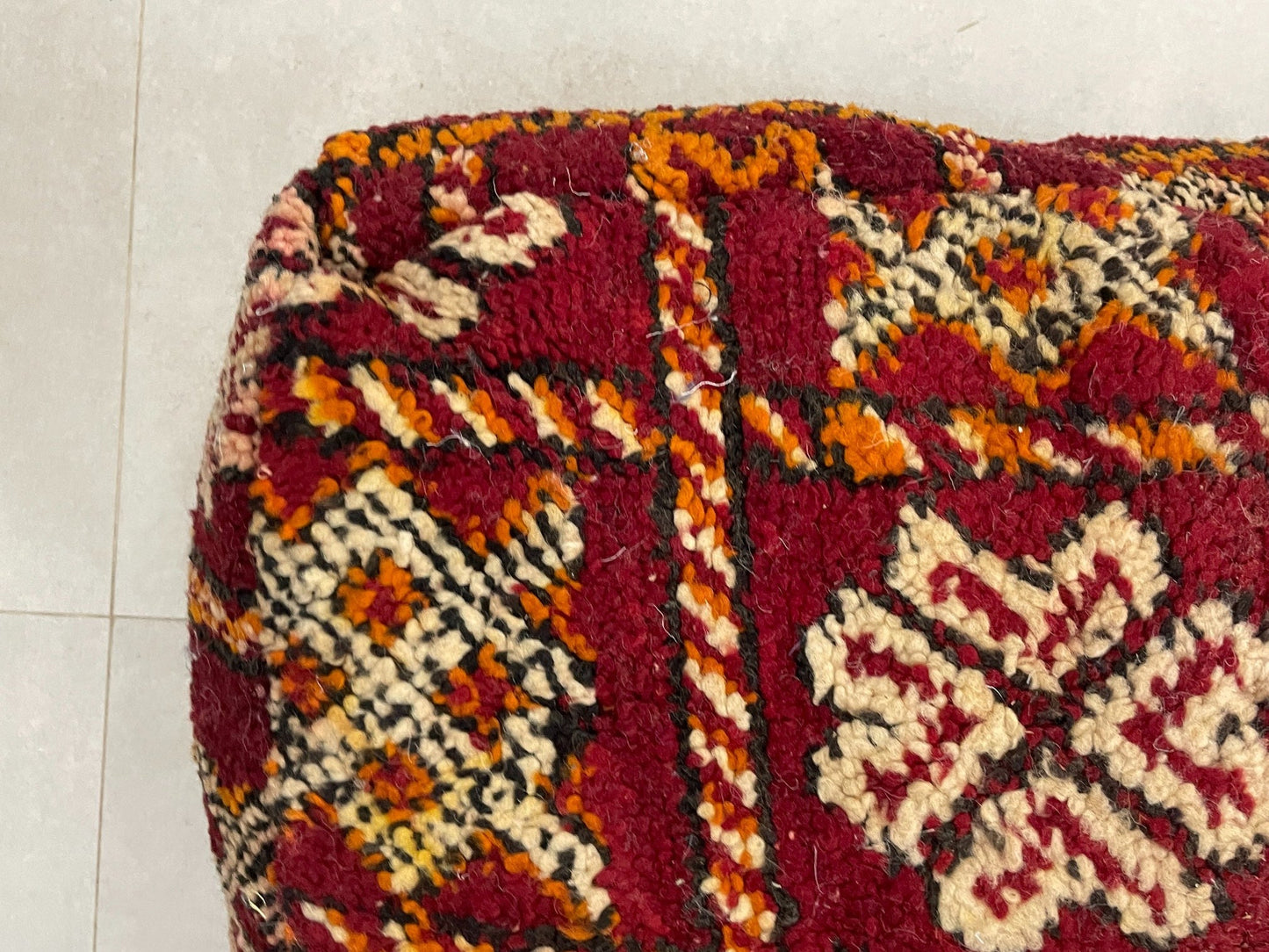 Moroccan floor pillow cover - V25