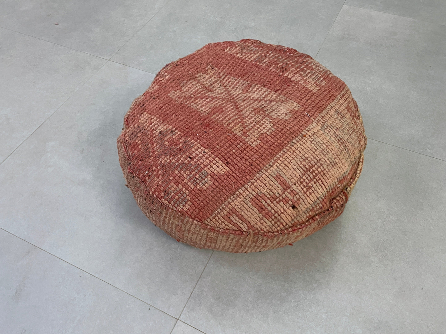 Round moroccan pouf cover - R48