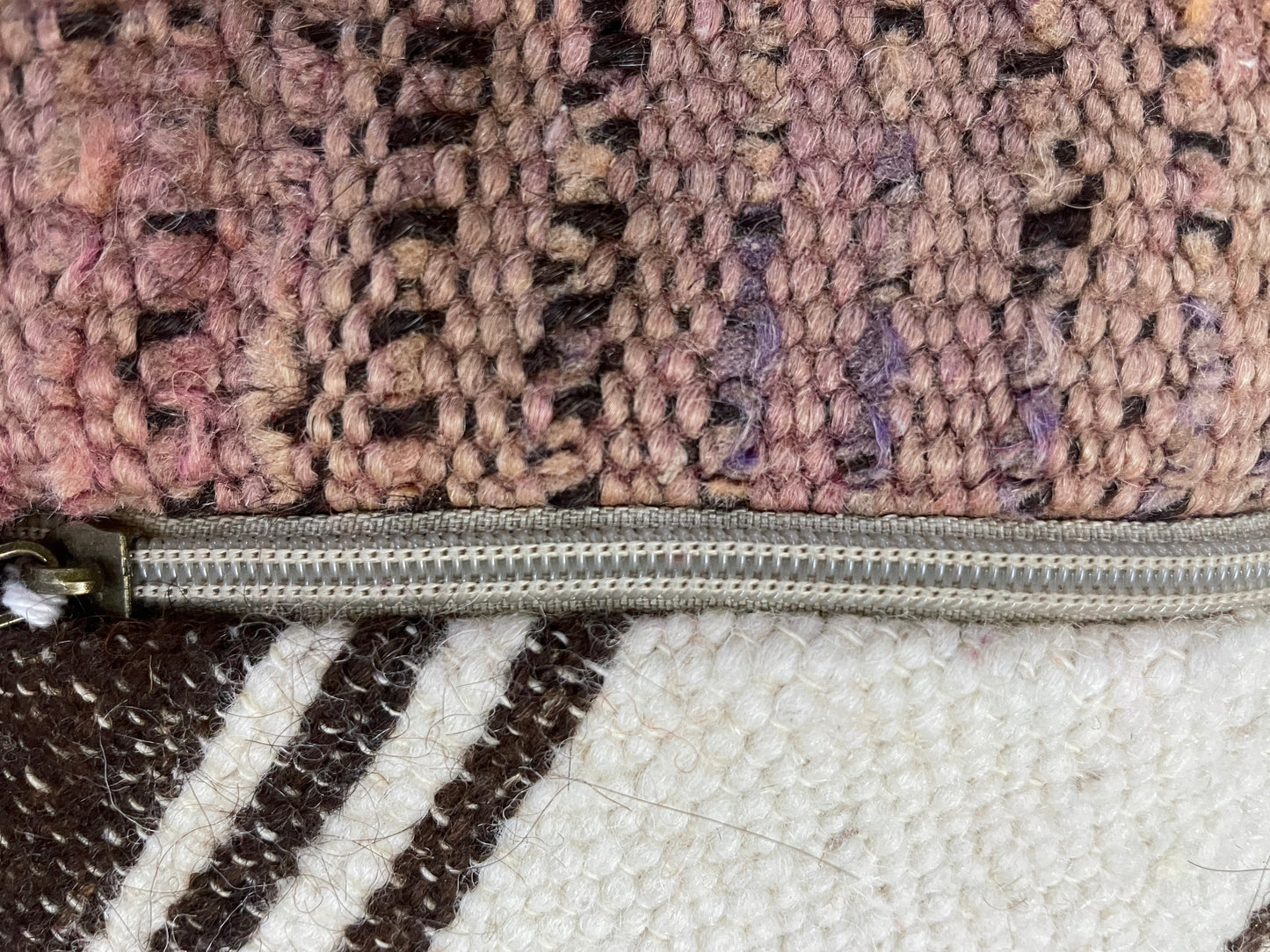 Round moroccan pouf cover - R50