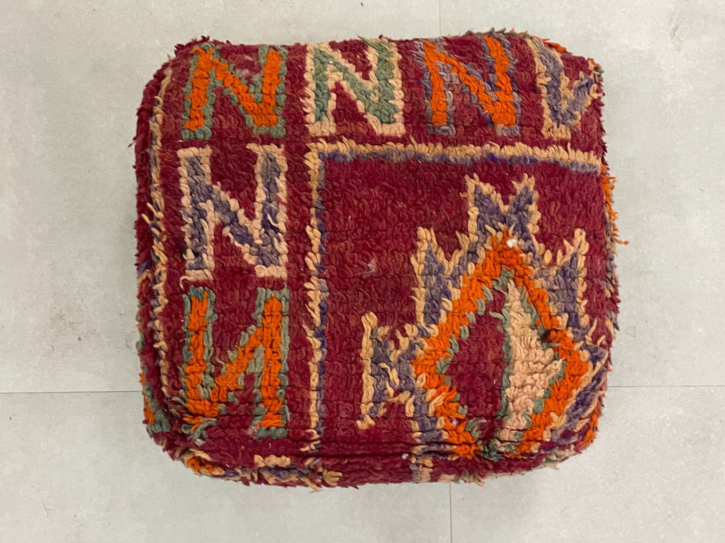 Moroccan floor pillow cover - V23