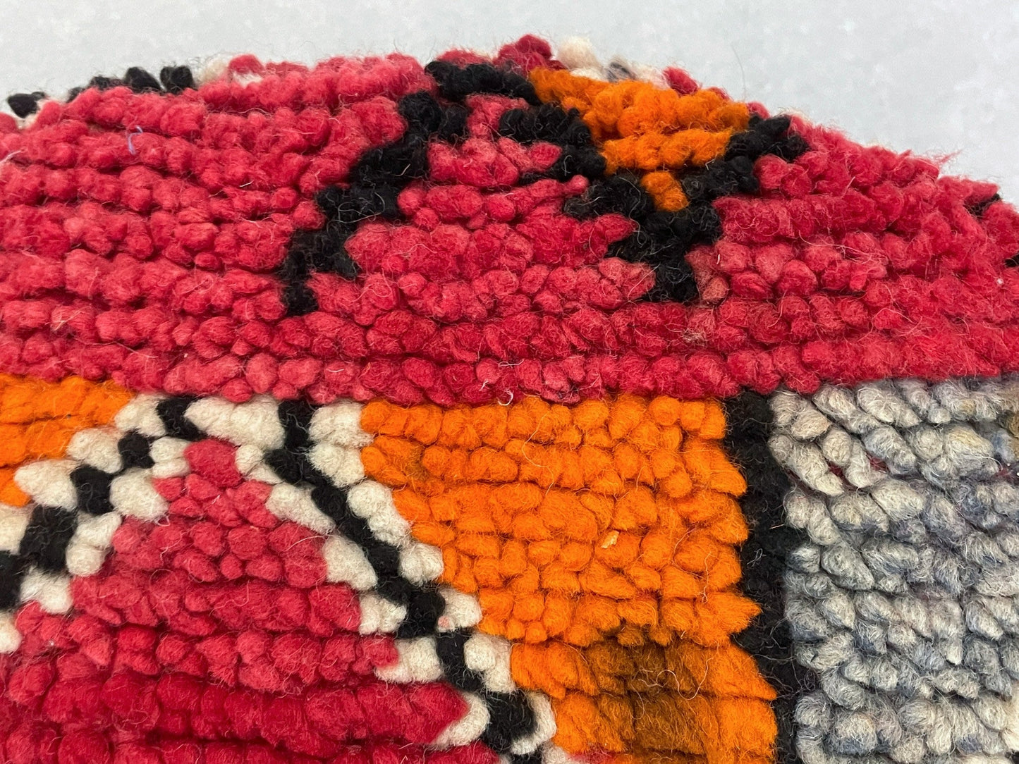 Round moroccan pouf cover - S2