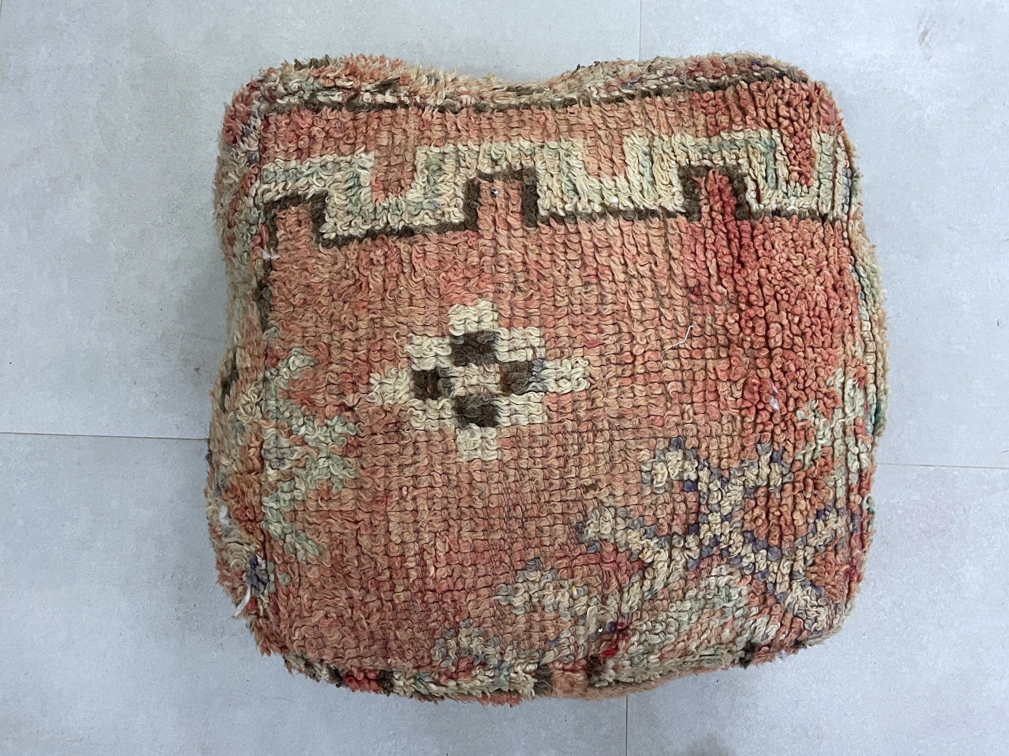 Moroccan floor pillow cover - U33