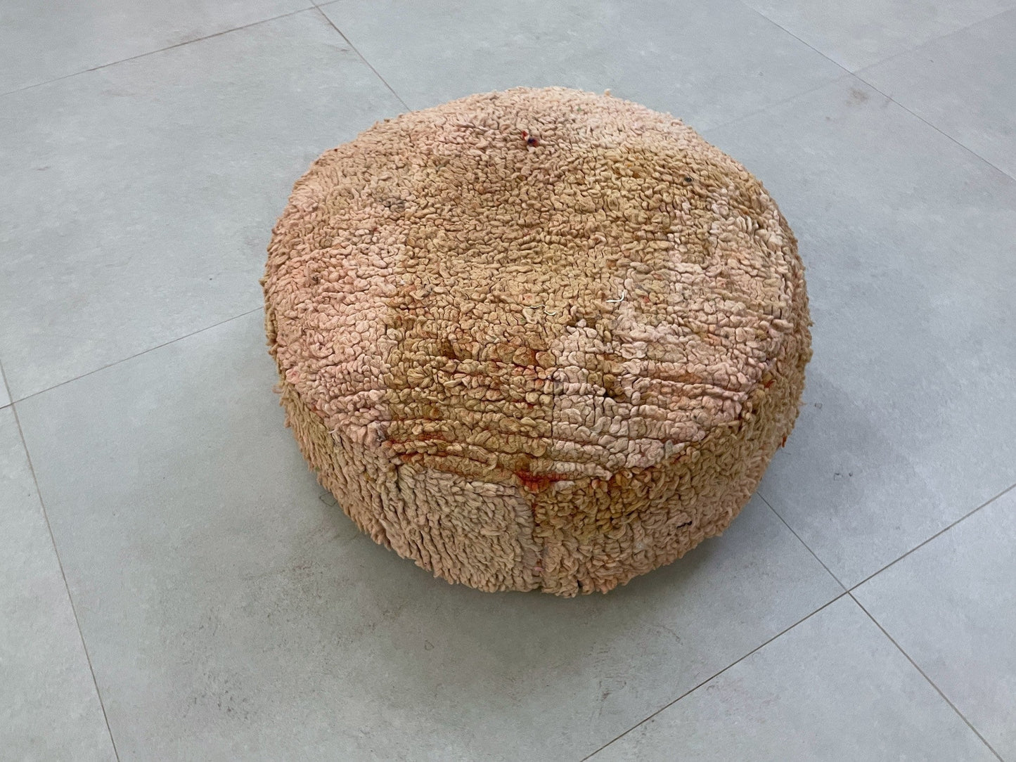 Round moroccan pouf cover - S63