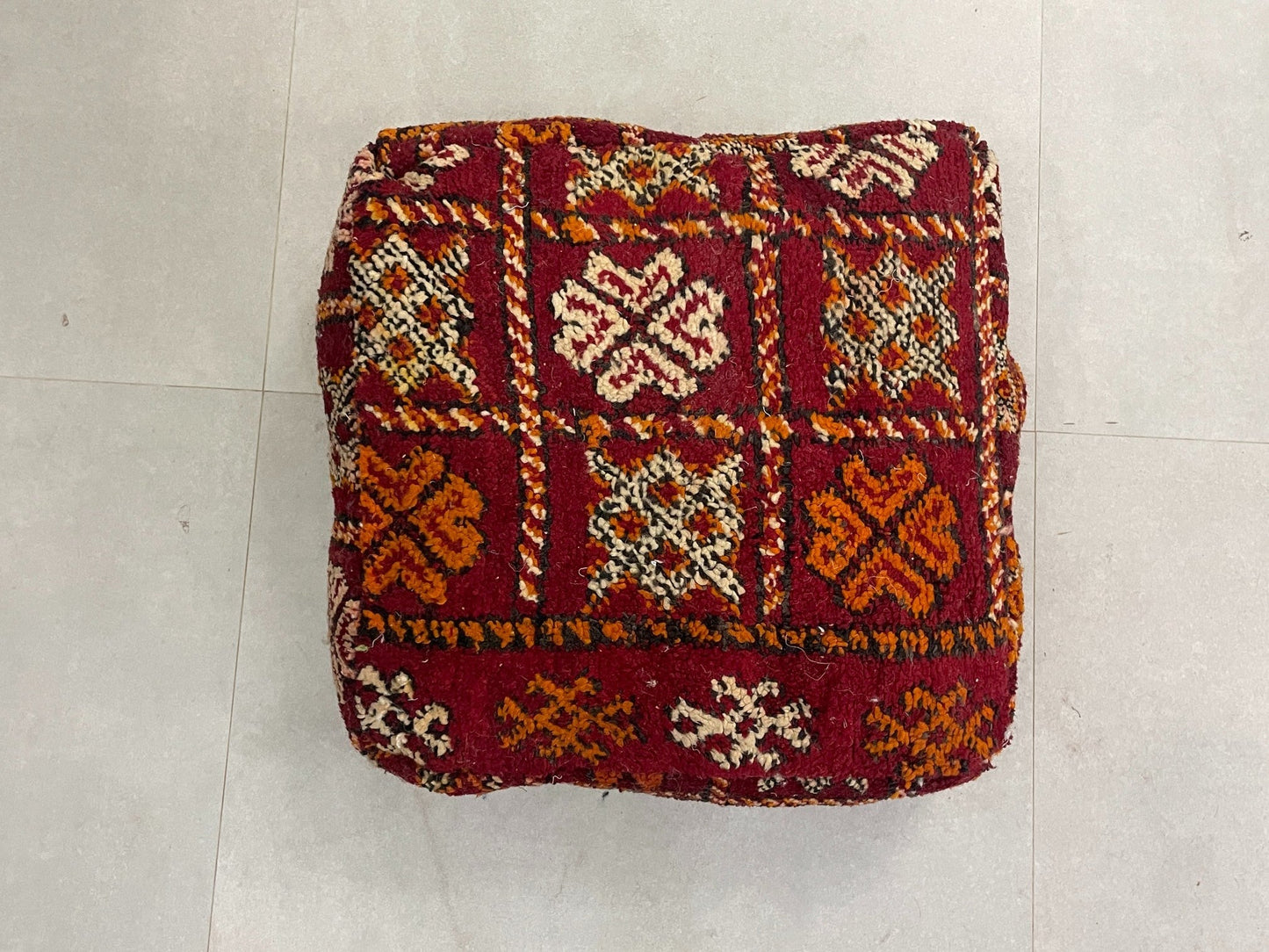 Moroccan floor pillow cover - V25