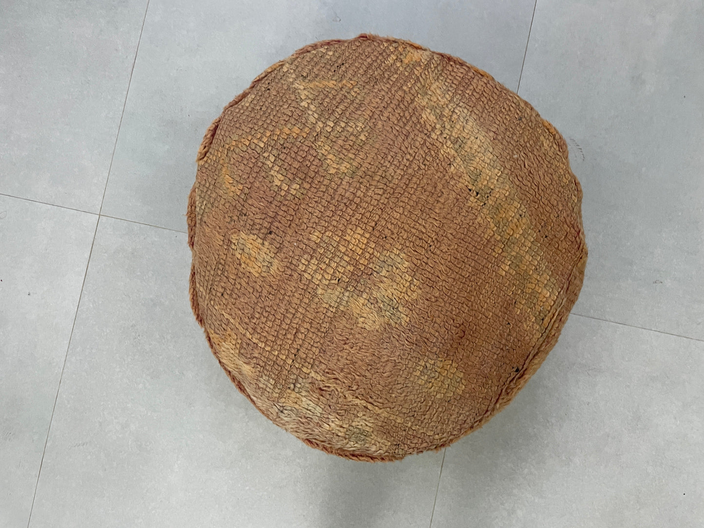 Round moroccan pouf cover - R30