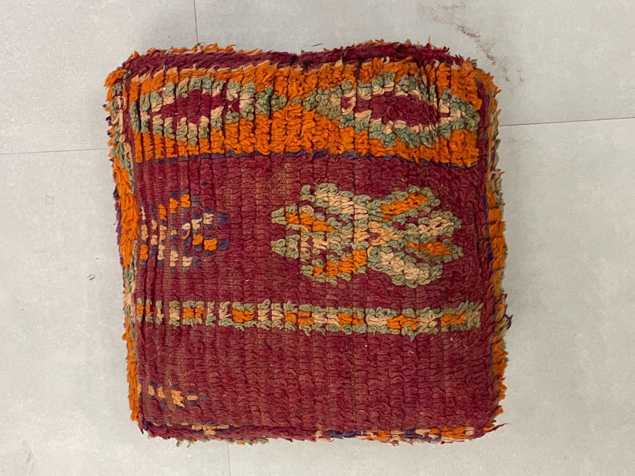 Moroccan floor pillow cover - V22