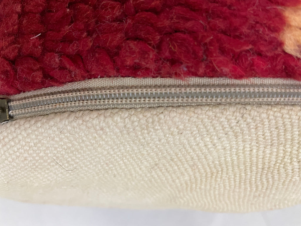 Round moroccan pouf cover - S46