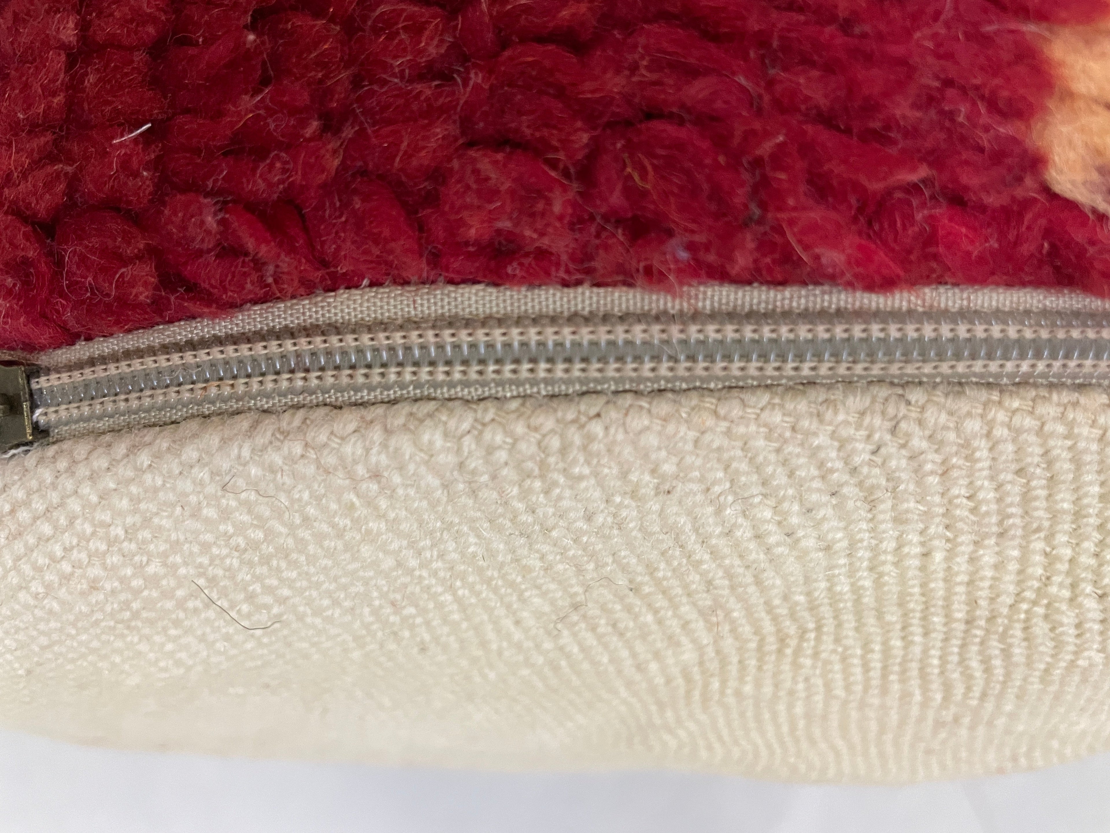 Round moroccan pouf cover - S46