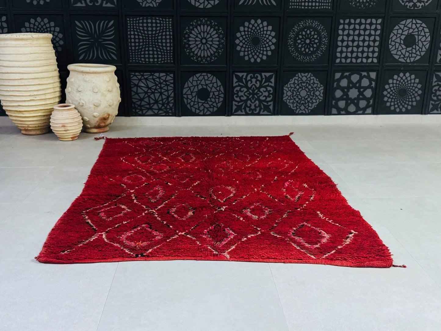 vintage Rug 6x8 ft - N7317
