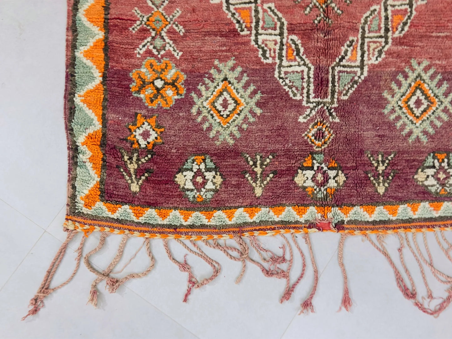 Vintage rug 5x9 - N7311