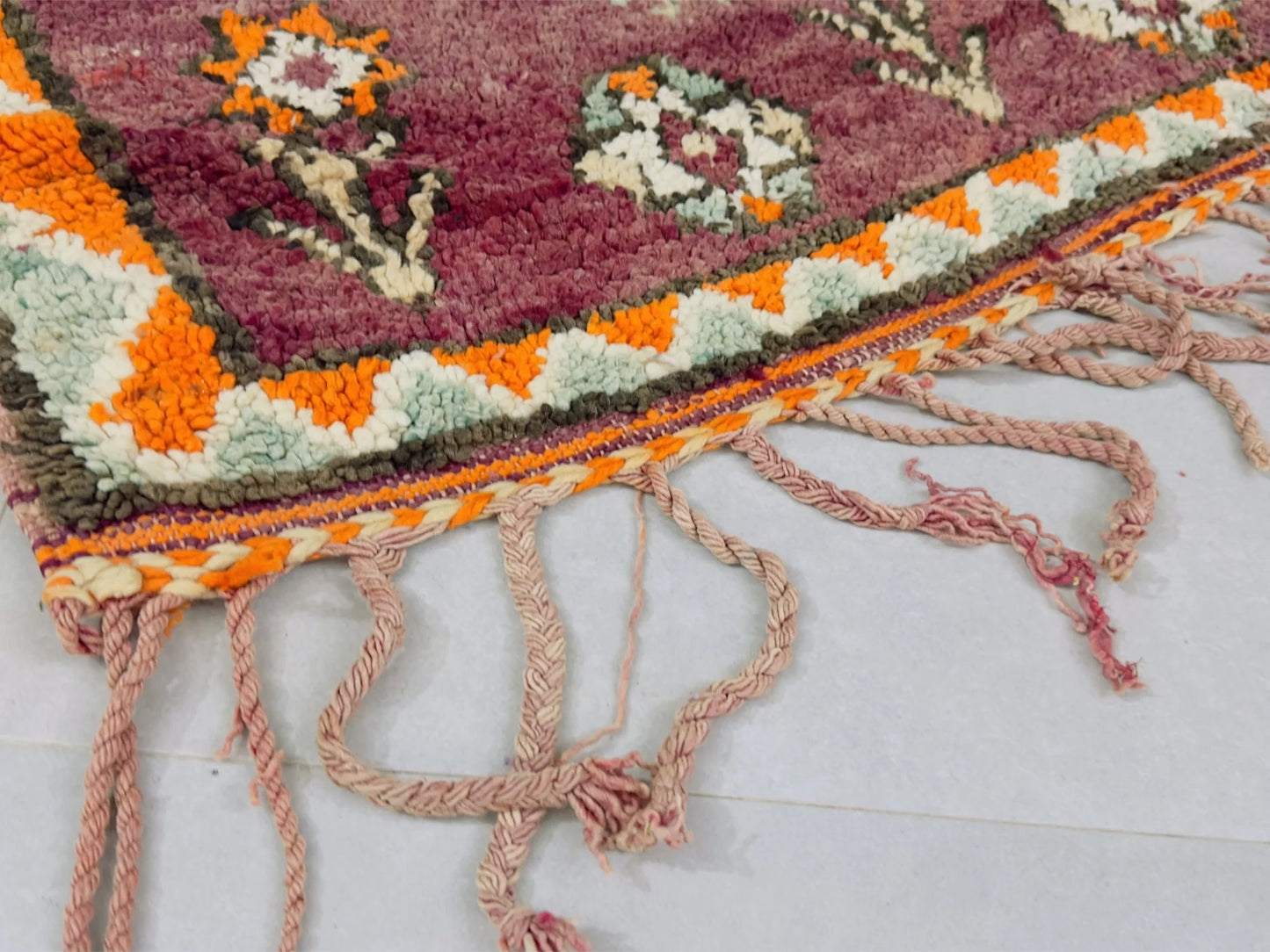 Vintage rug 5x9 - N7311