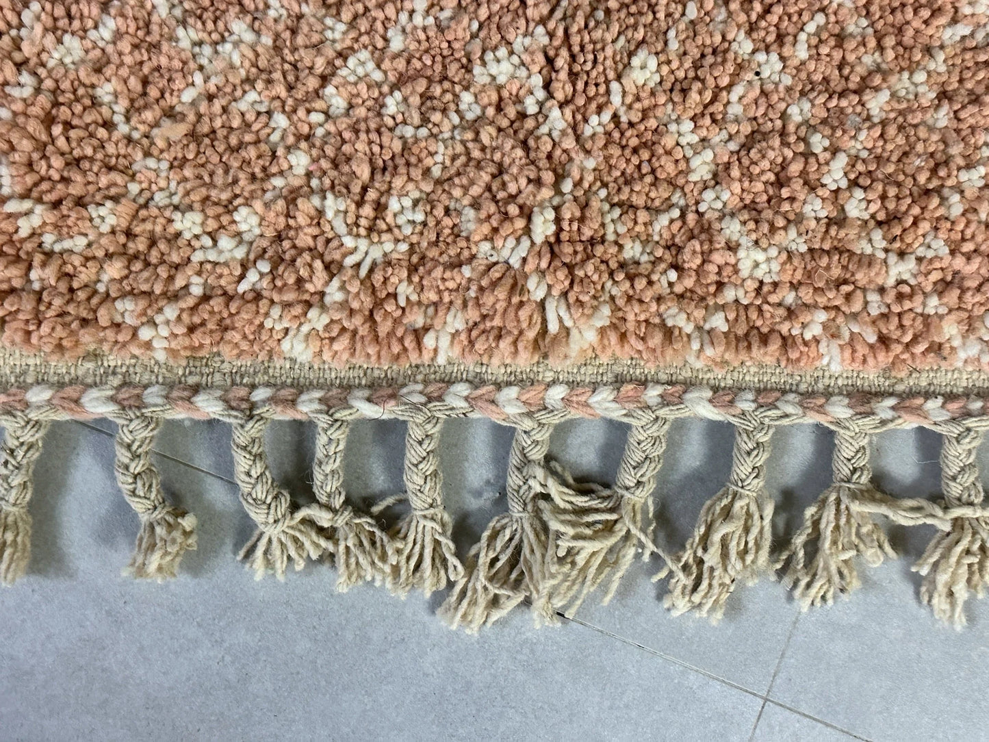 Moroccan Beni ourain rug 4x5 - L3