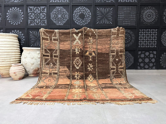 Vintage rug 5x6 - G2218