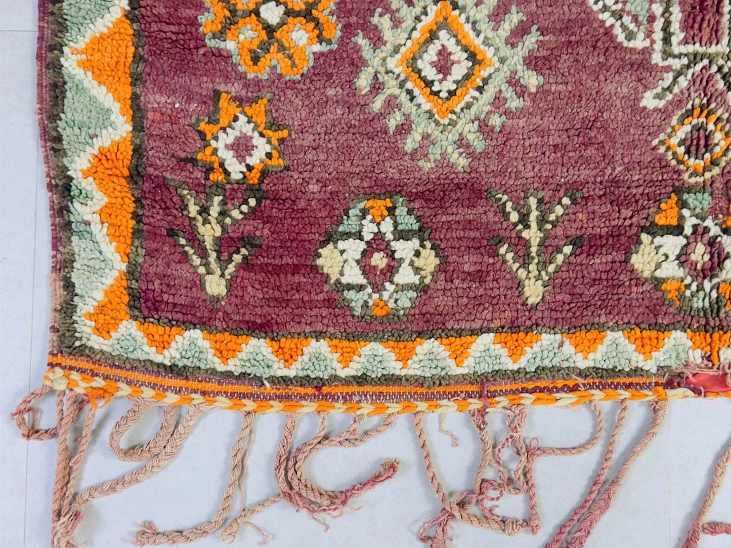 Vintage rug 5x9 - N7311
