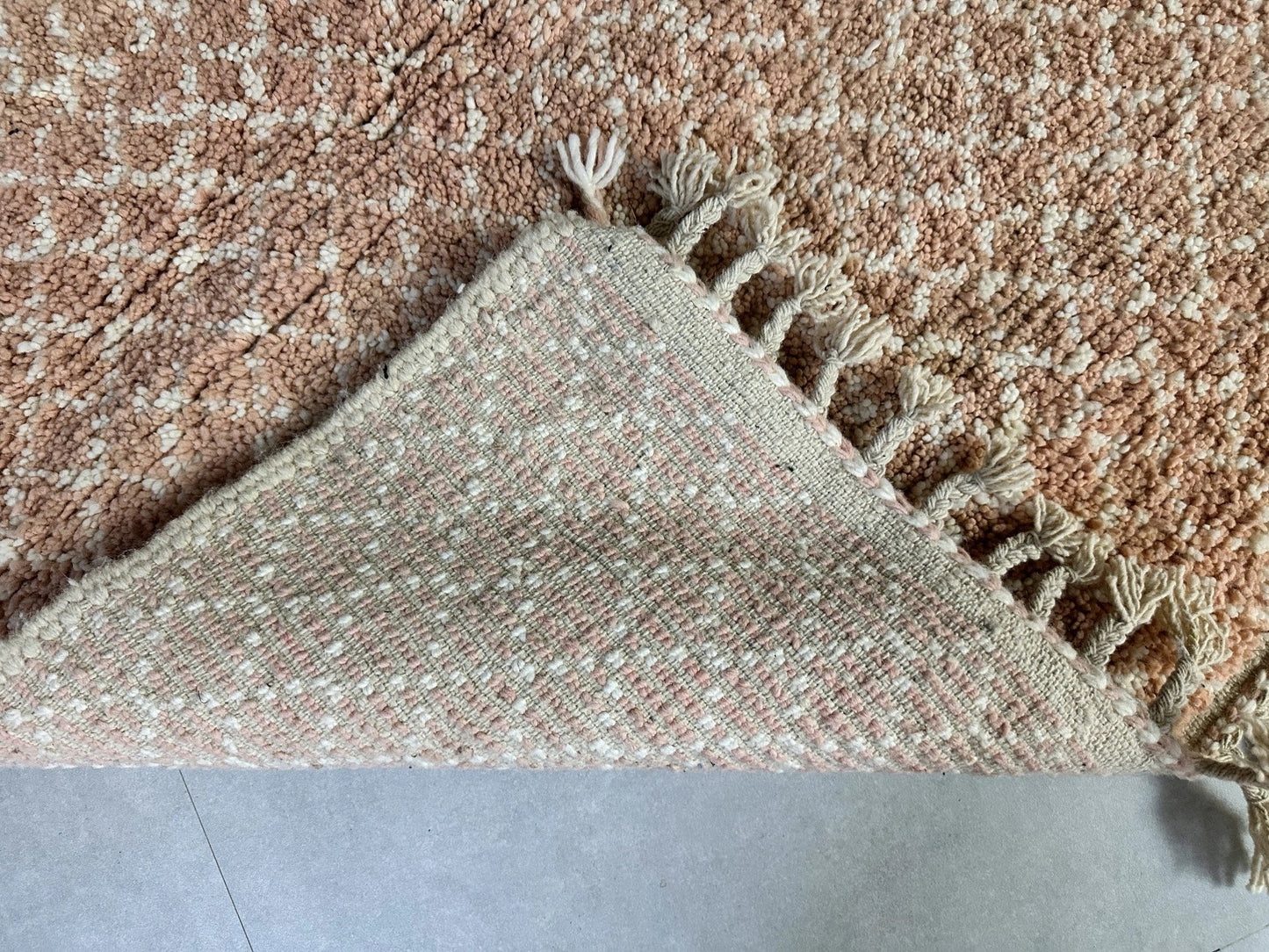 Moroccan Beni ourain rug 4x5 - L3