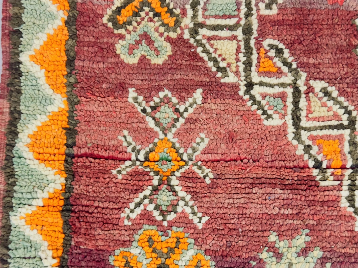 Vintage rug 5x9 - N7311