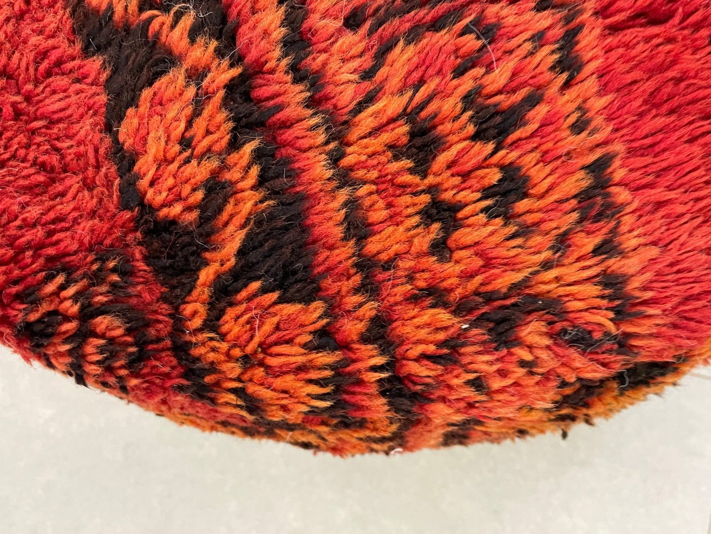 Round moroccan pouf cover - S26