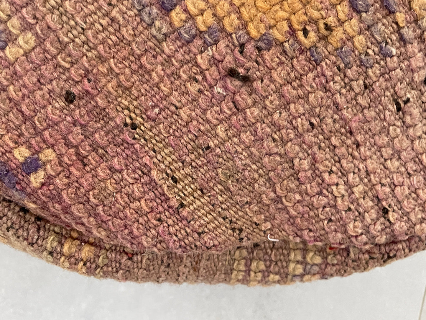 Round moroccan pouf cover - T45