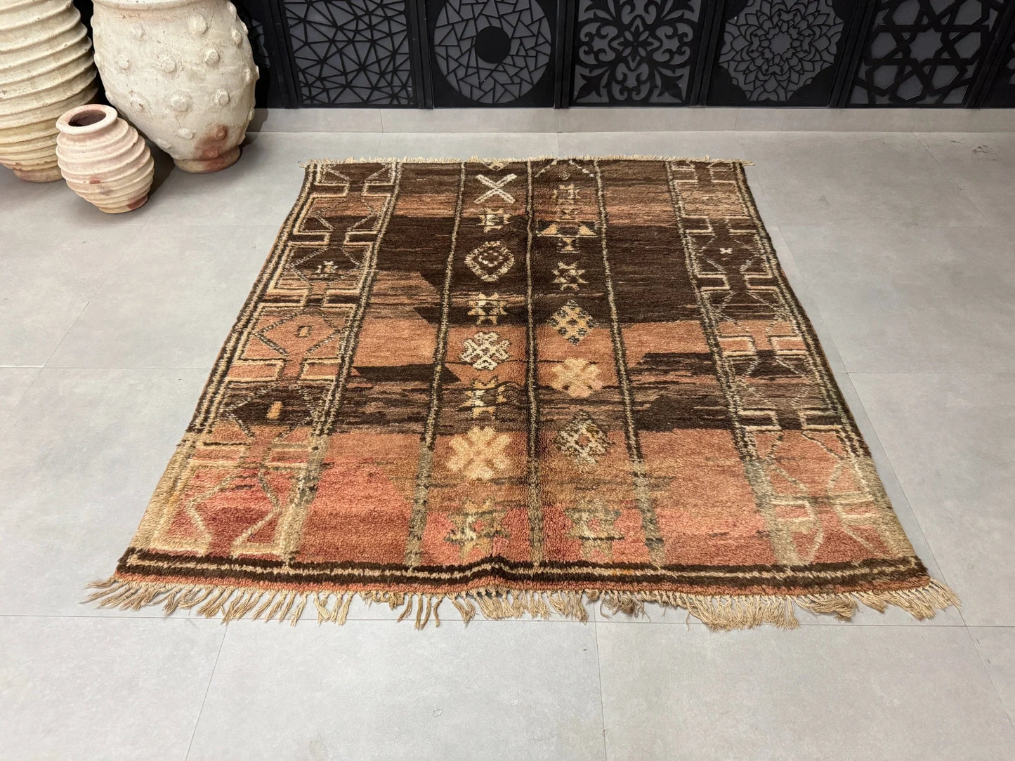 Vintage rug 5x6 - G2218