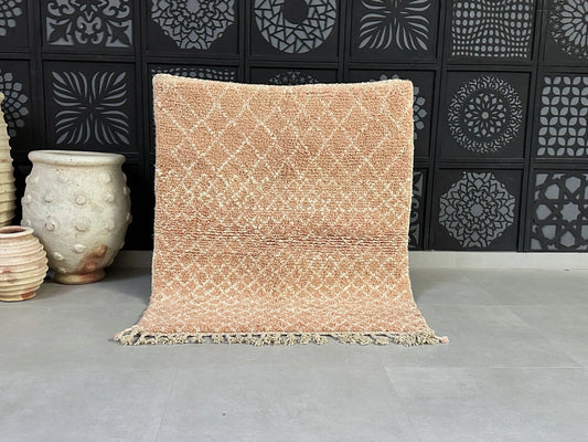 Moroccan Beni ourain rug 4x5 - L3