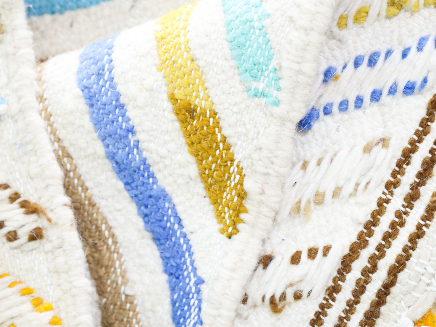 Handmade Moroccan Wool Rug 4x8 - J3