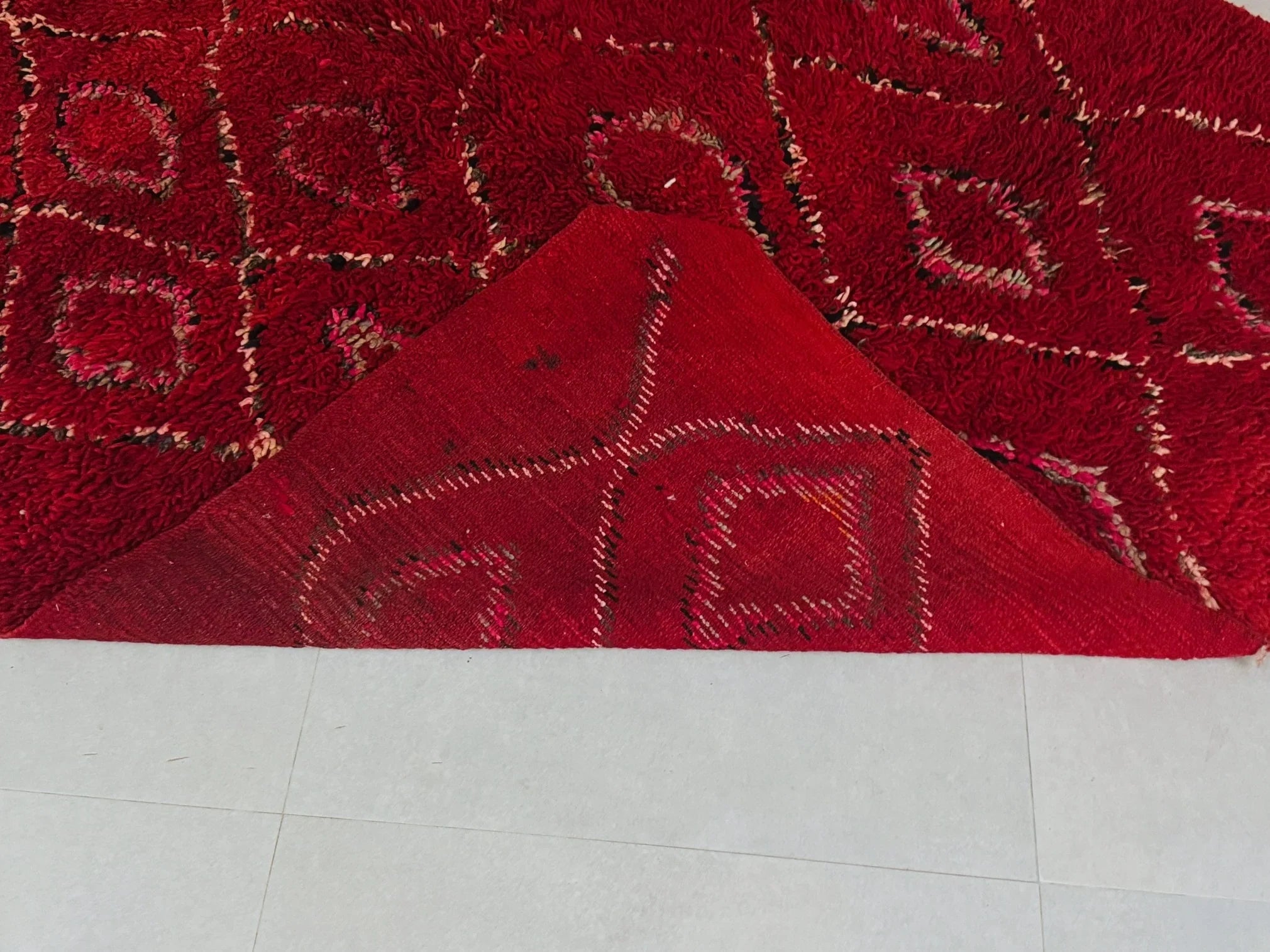 vintage Rug 6x8 ft - N7317