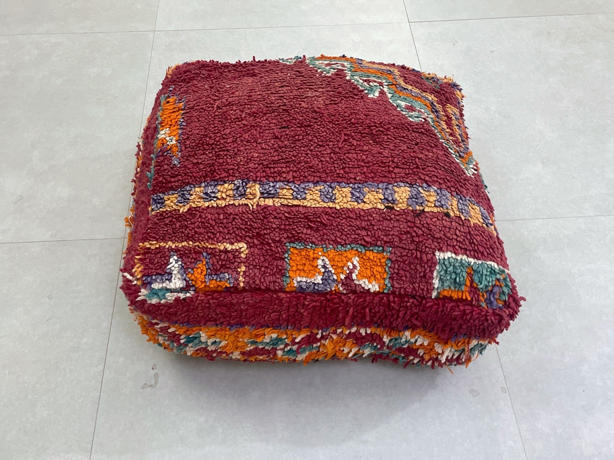 Moroccan pouf cover - A3