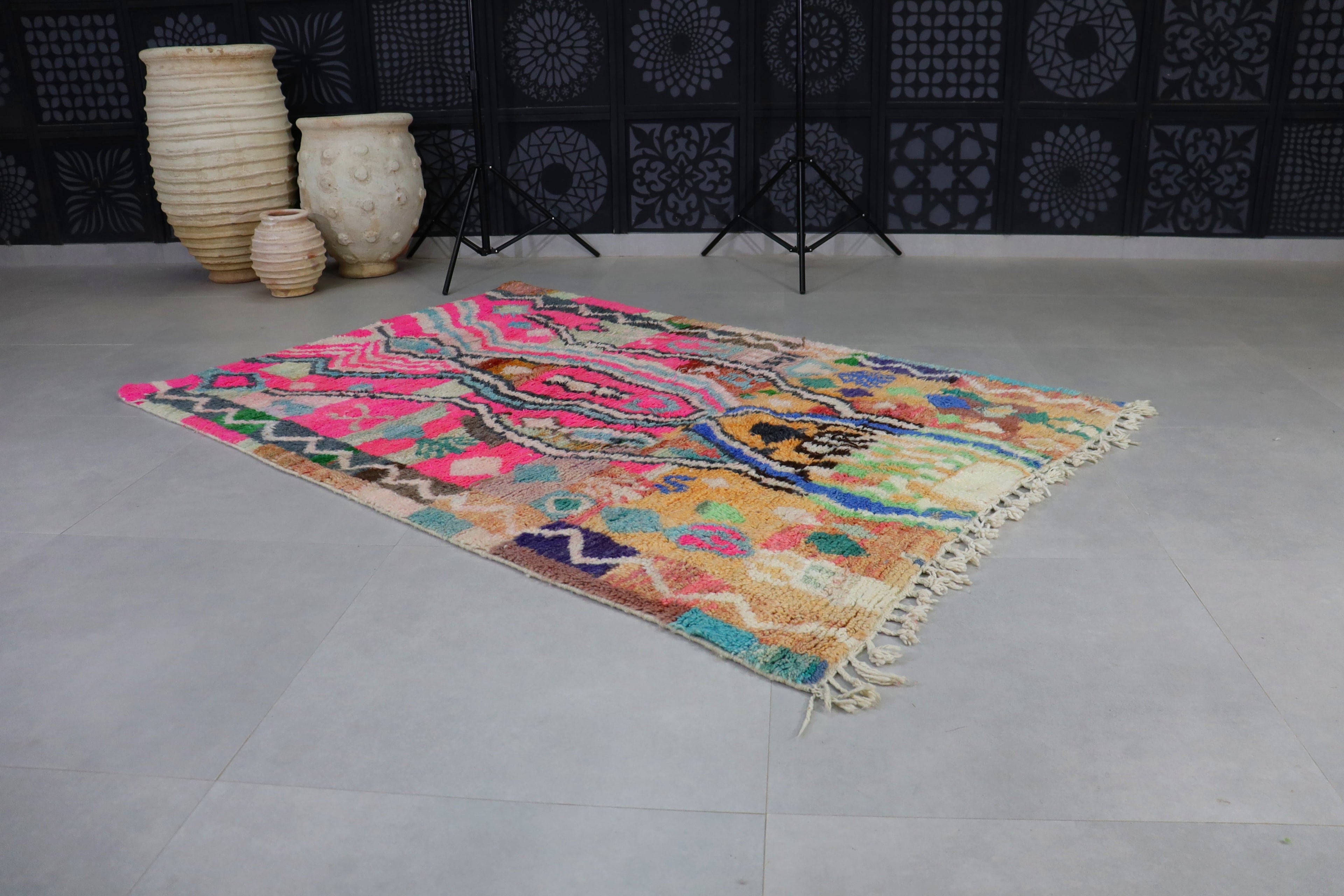 Boujaad Moroccan Rug  5x7 - A51