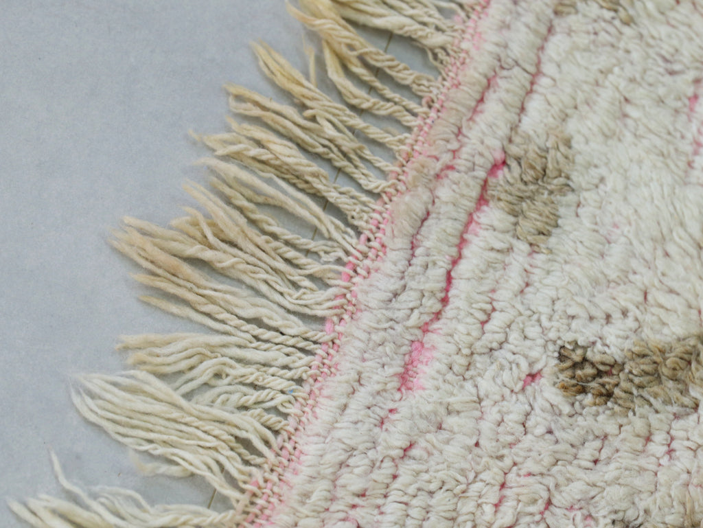Moroccan Wool Rug 5x9 - A53