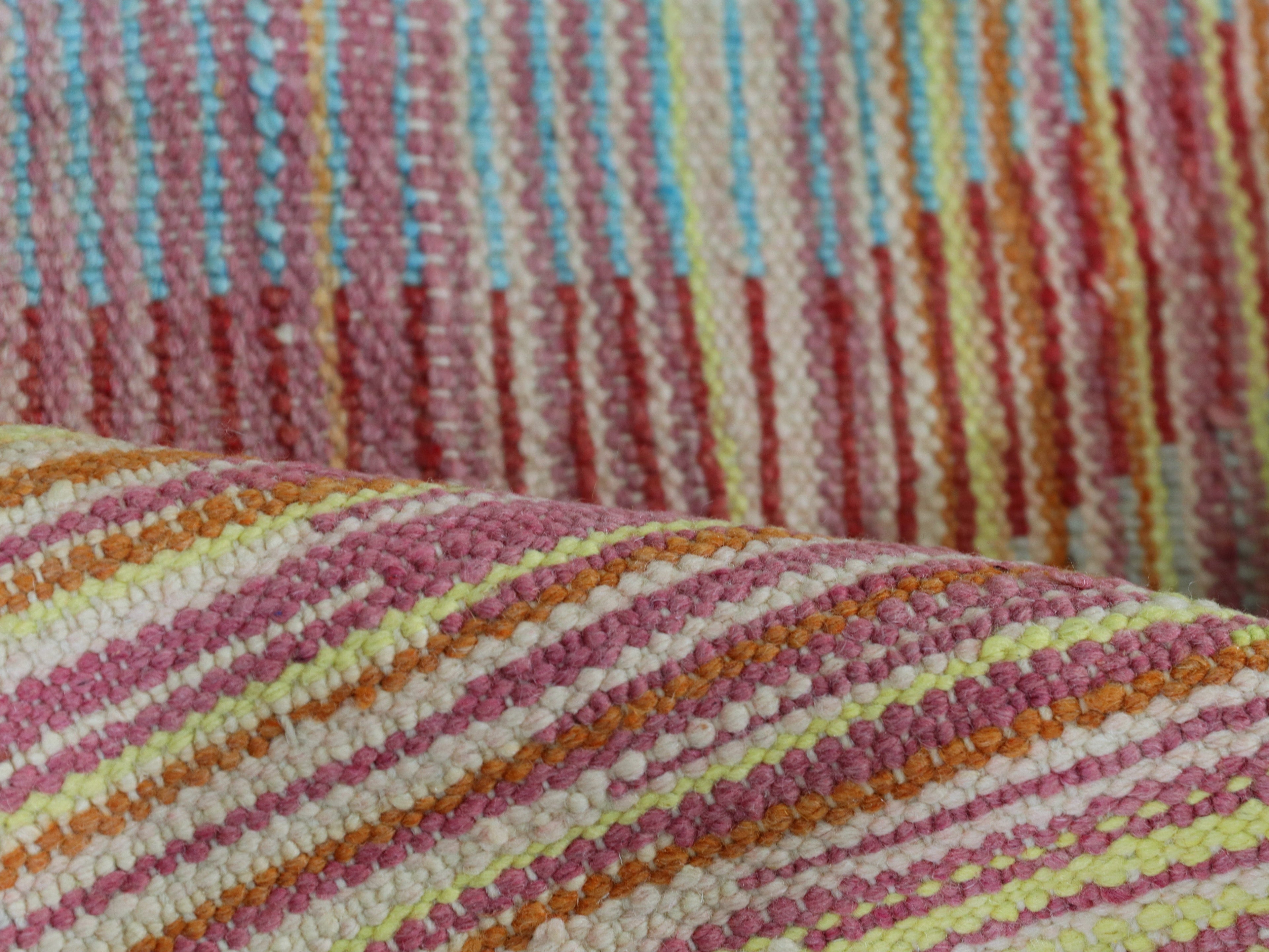 Bohemian Wool Rug 4x8 - A13