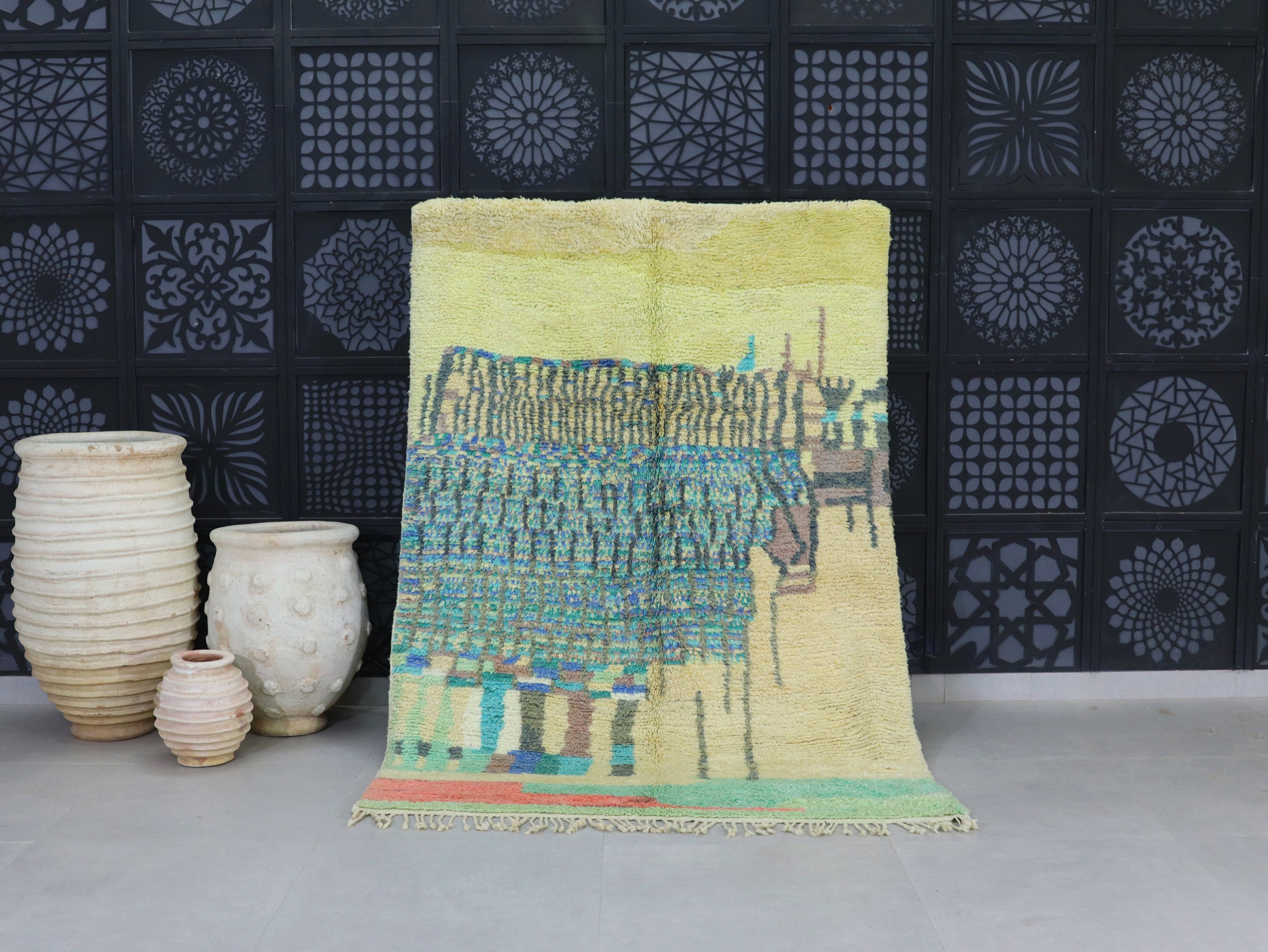 Boujaad Moroccan Rug  5x8 - A62