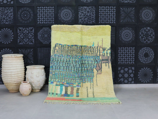 Boujaad Moroccan Rug  5x8 - A62