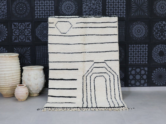 Beni ourain rug  5x8 - A70