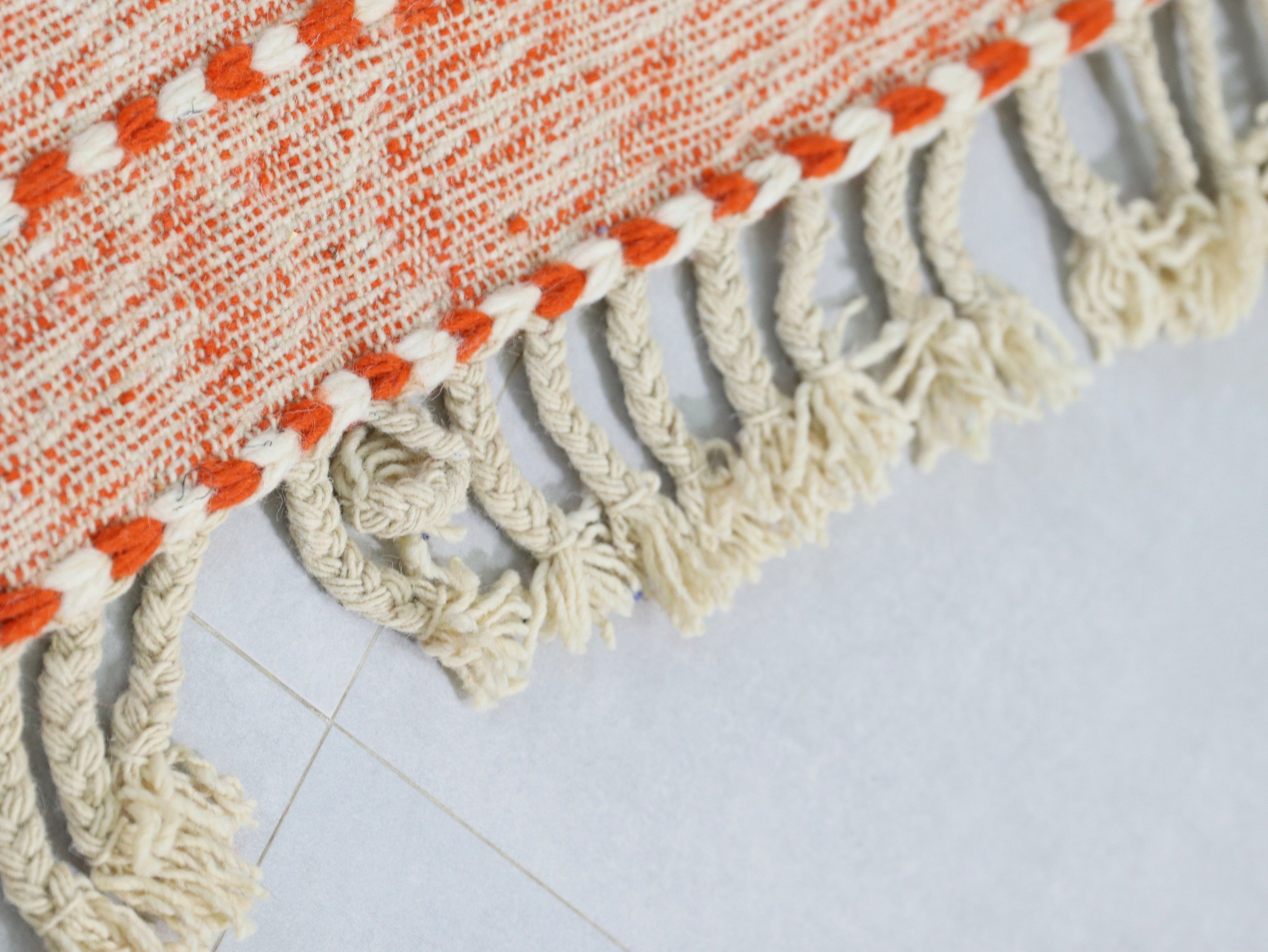 Handmade Moroccan Wool Rug -  6x8 - A1