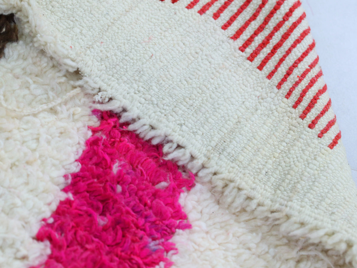 Beni ourain  moroccan rug 6x9 ft - A20