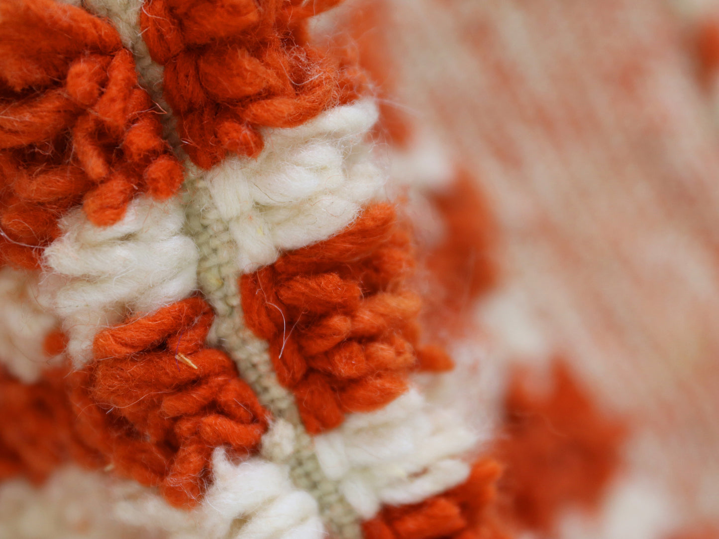 Handmade Moroccan Wool Rug -  6x8 - A1