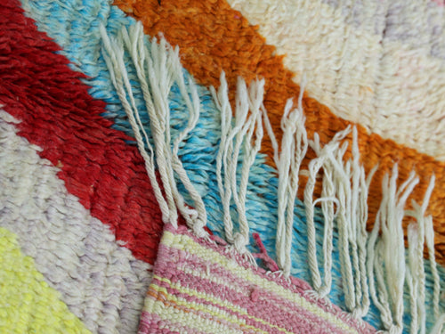 Bohemian Wool Rug 4x8 - A13