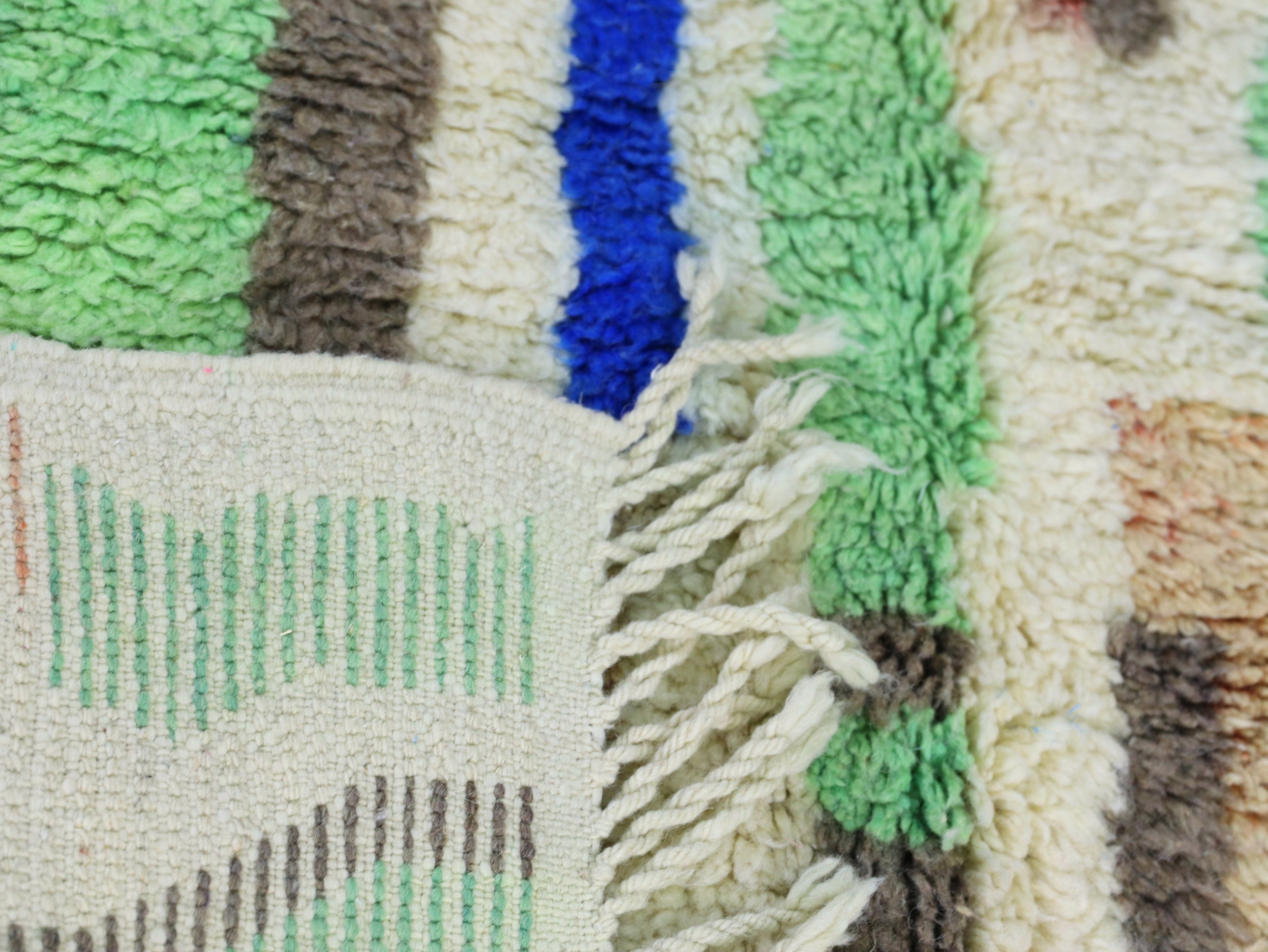 Colorful Moroccan Rug   5x8 - A61