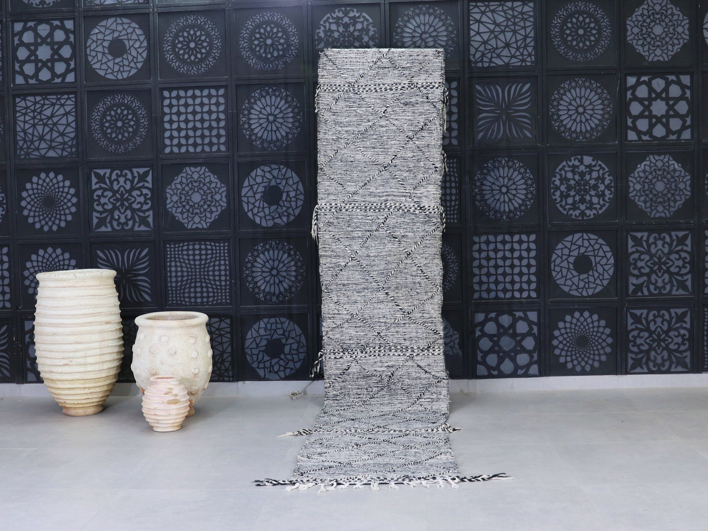 Moroccan Runner Rug 2x16 - B26