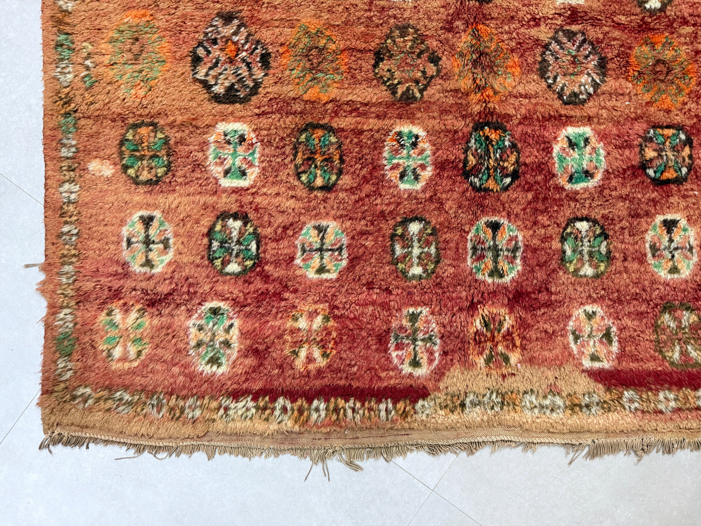 Vintage Moroccan Rug 6x12 - F80