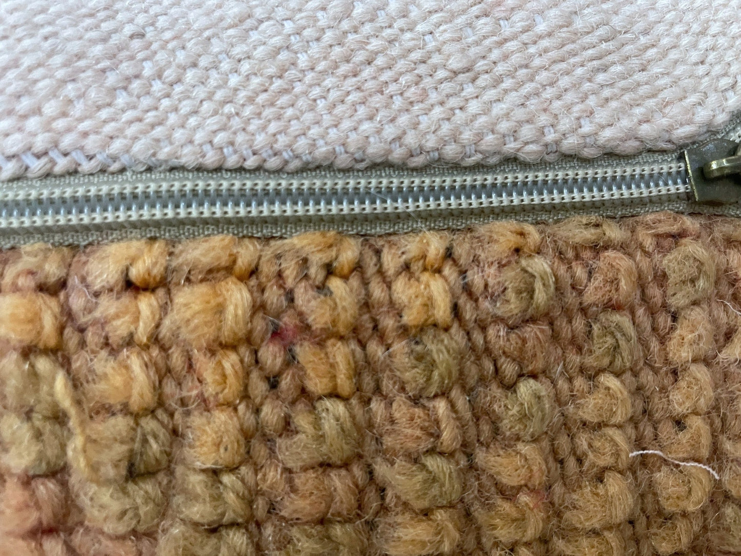 Round moroccan pouf cover - T51