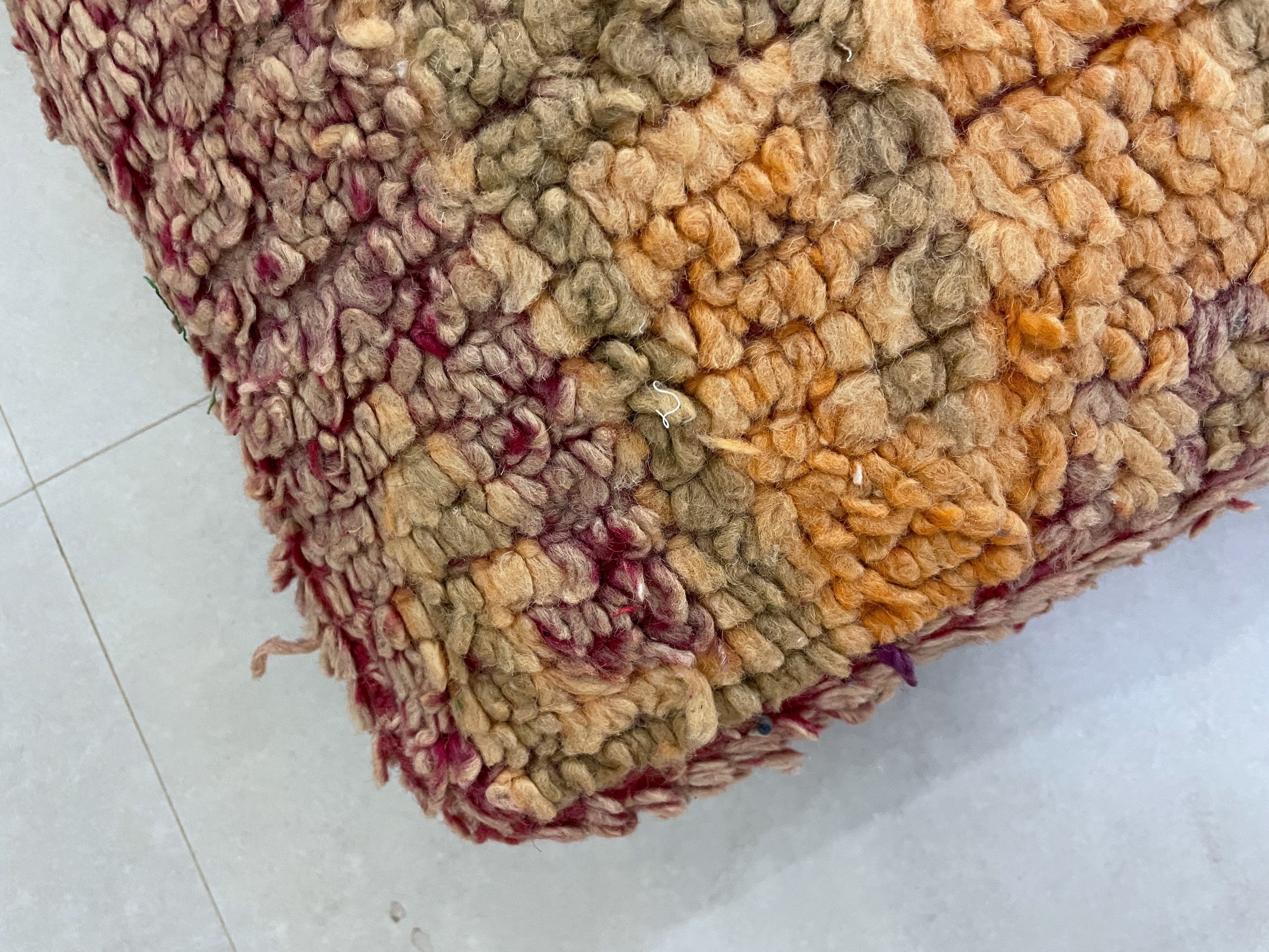 Moroccan pouf cover - F54