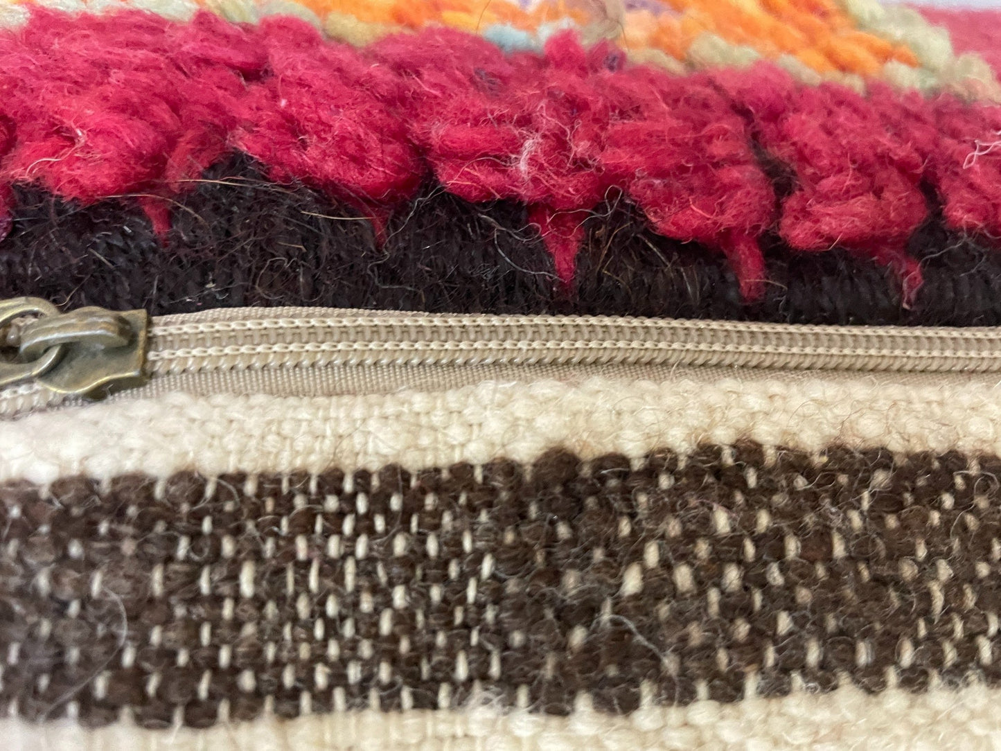 Moroccan pouf cover -
