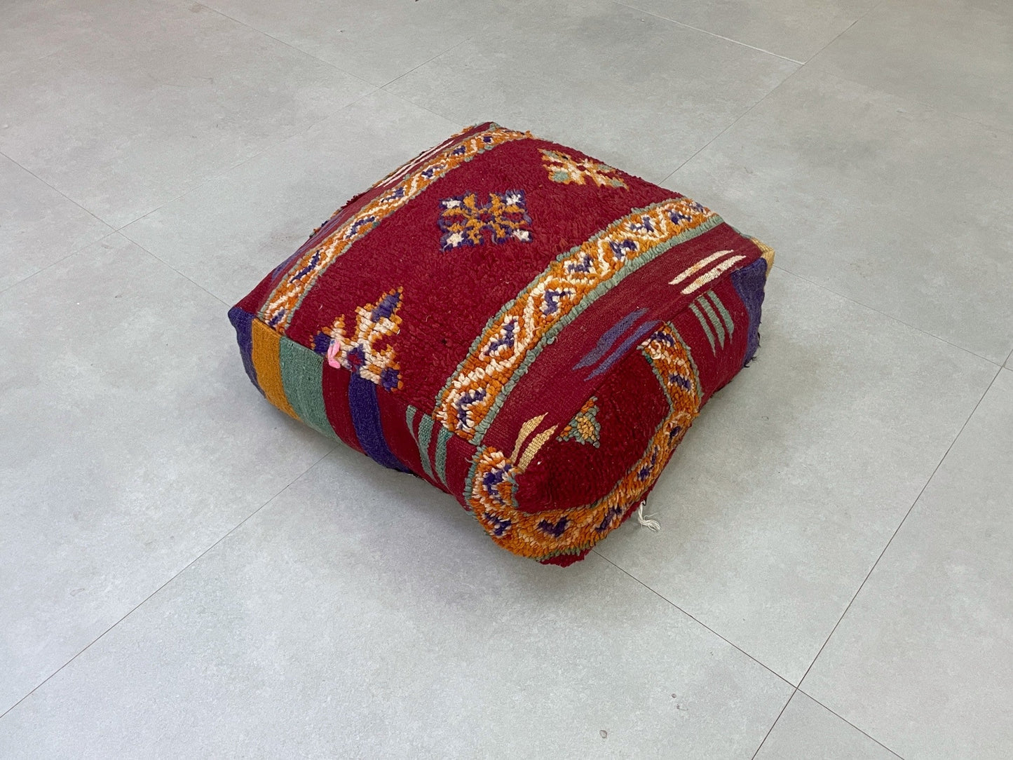 Moroccan pouf cover -