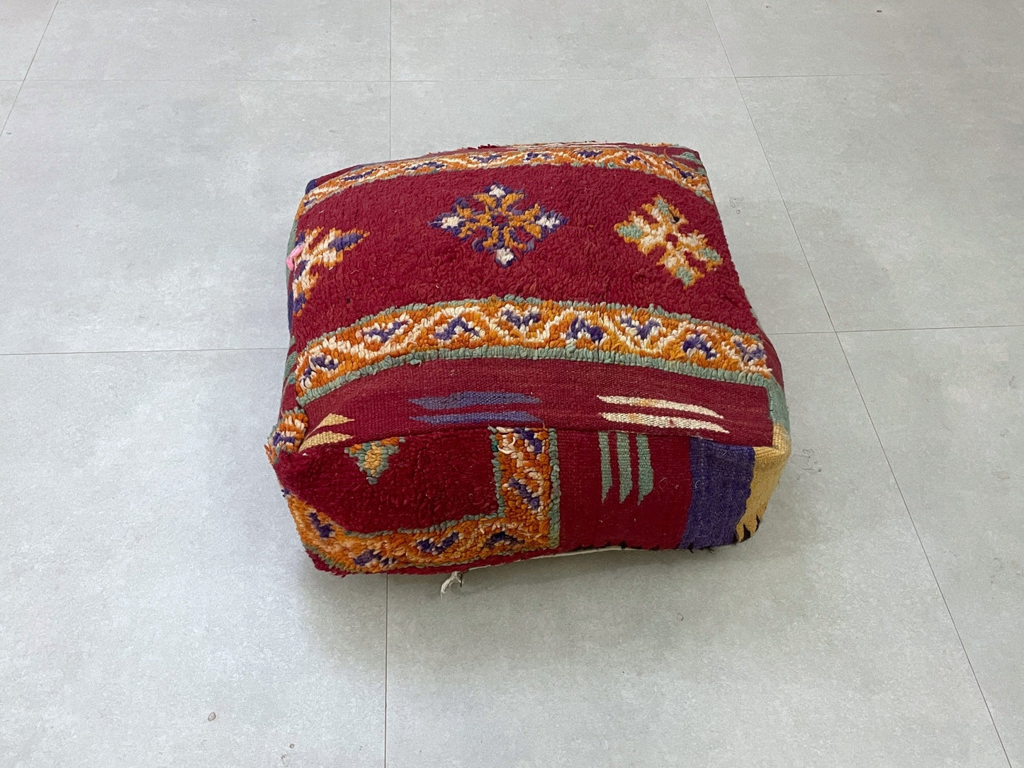 Moroccan pouf cover -