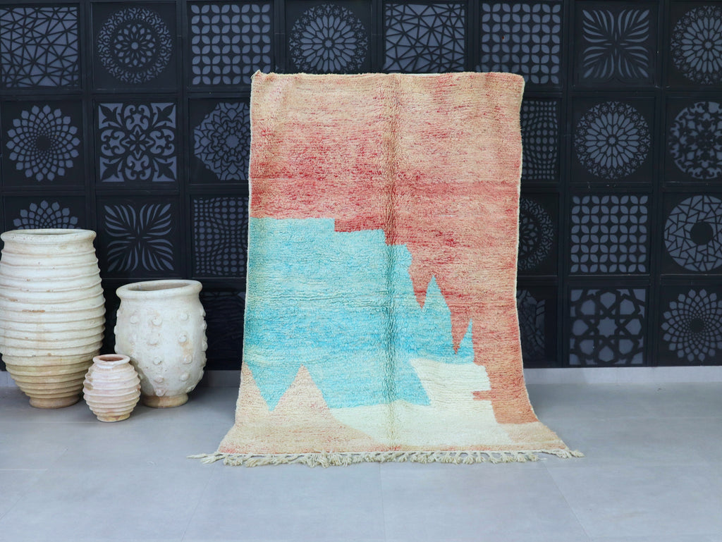 Colorful Bohemian Rug 5x8 - A10