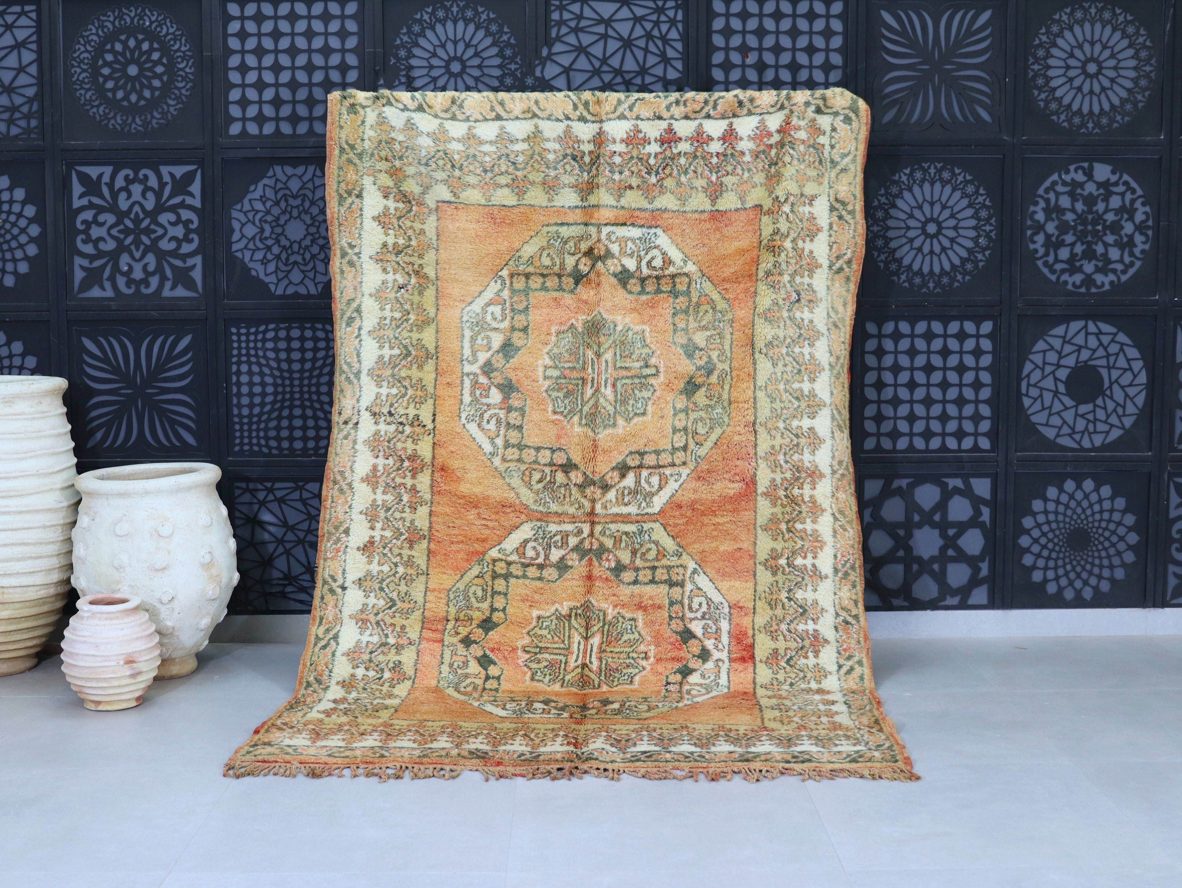 Vinatge Moroccan Rug 6x9 - C50