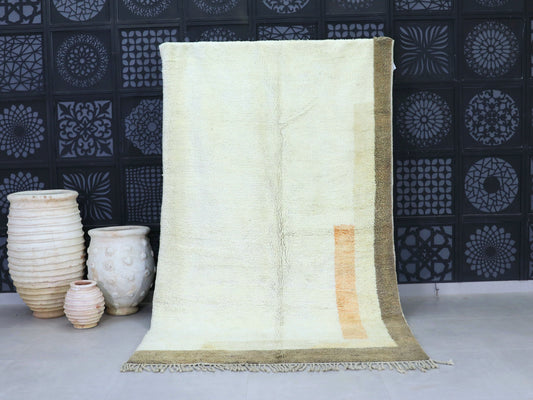 Vintage Moroccan Rug 6x10 – Handwoven Wool rug - A87
