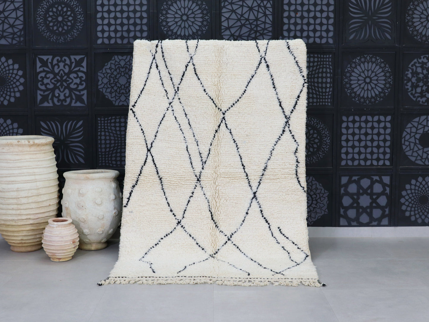 Handmade Moroccan  Rug 5x8 - A74